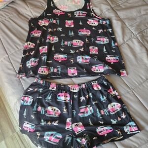 Happy Camper sleep set pjs